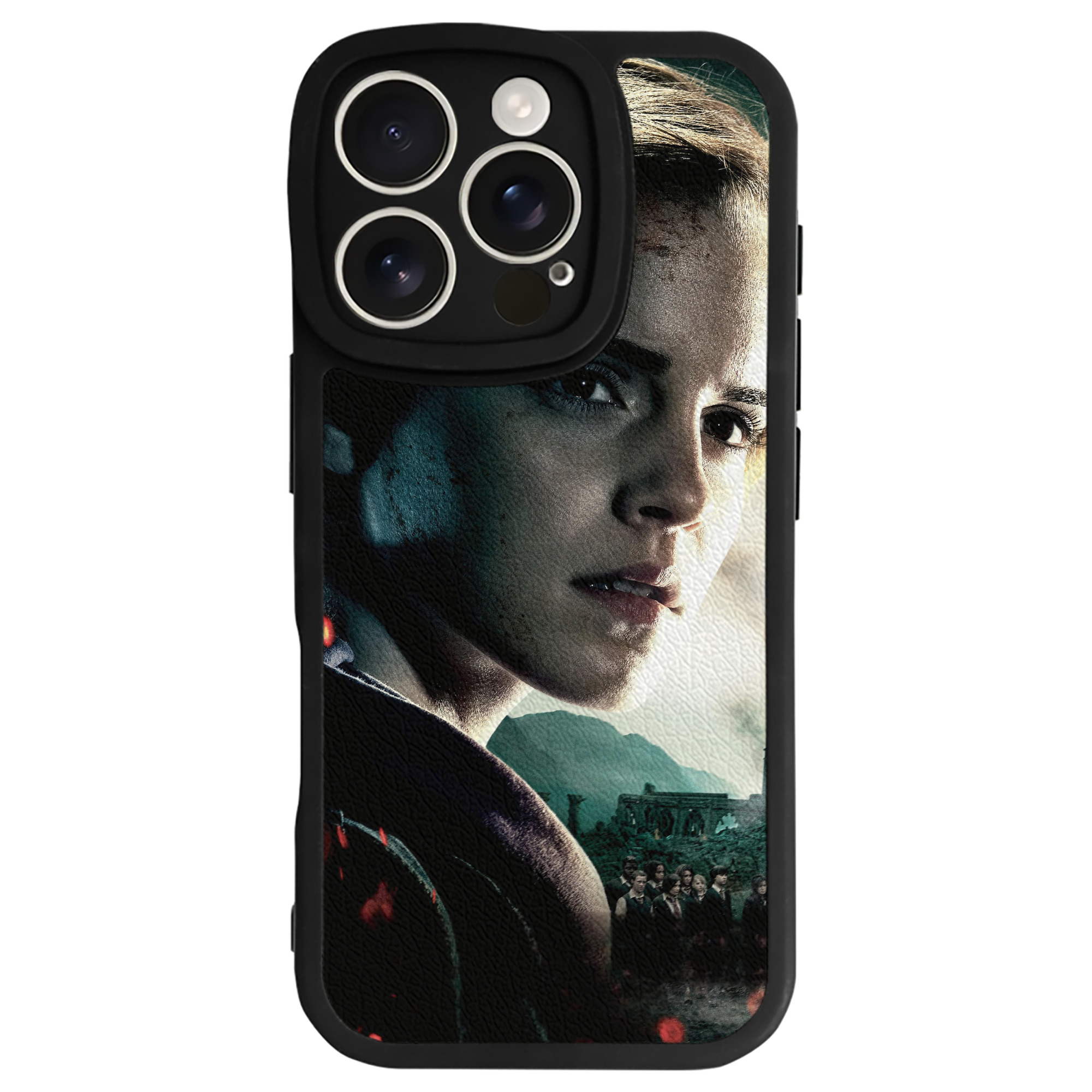 （画像用） Harry Potter ハリー・ポッターシリーズ 【iPhone 16シリーズ対応】シリコンスマホケース（レザー調） 材質：シリコン